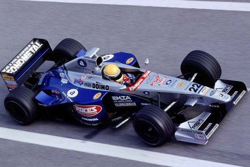 Donny Crevels in Minardi F1/foto Donnycrevels.com